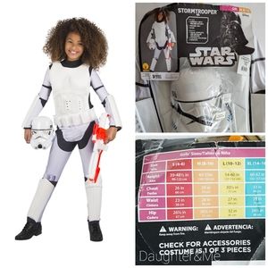 NWT Star Wars STORMTROOPER Medium 8-10 3pc Set